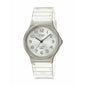 Casio MQ-24S Analog Watch – Transparent White
