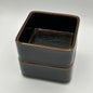 Japanese Porcelain Stacking Storage Set - 2 Containers & Lid