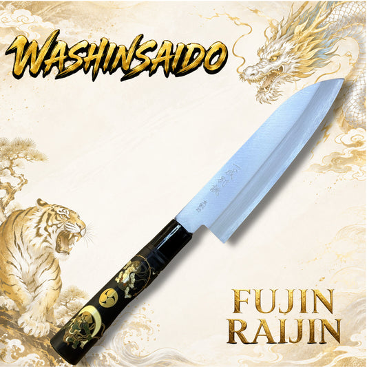 Fujin Raijin Santoku Knife