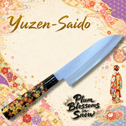 Plum Blossom Santoku Knife