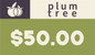 Plumtree Store Gift Card