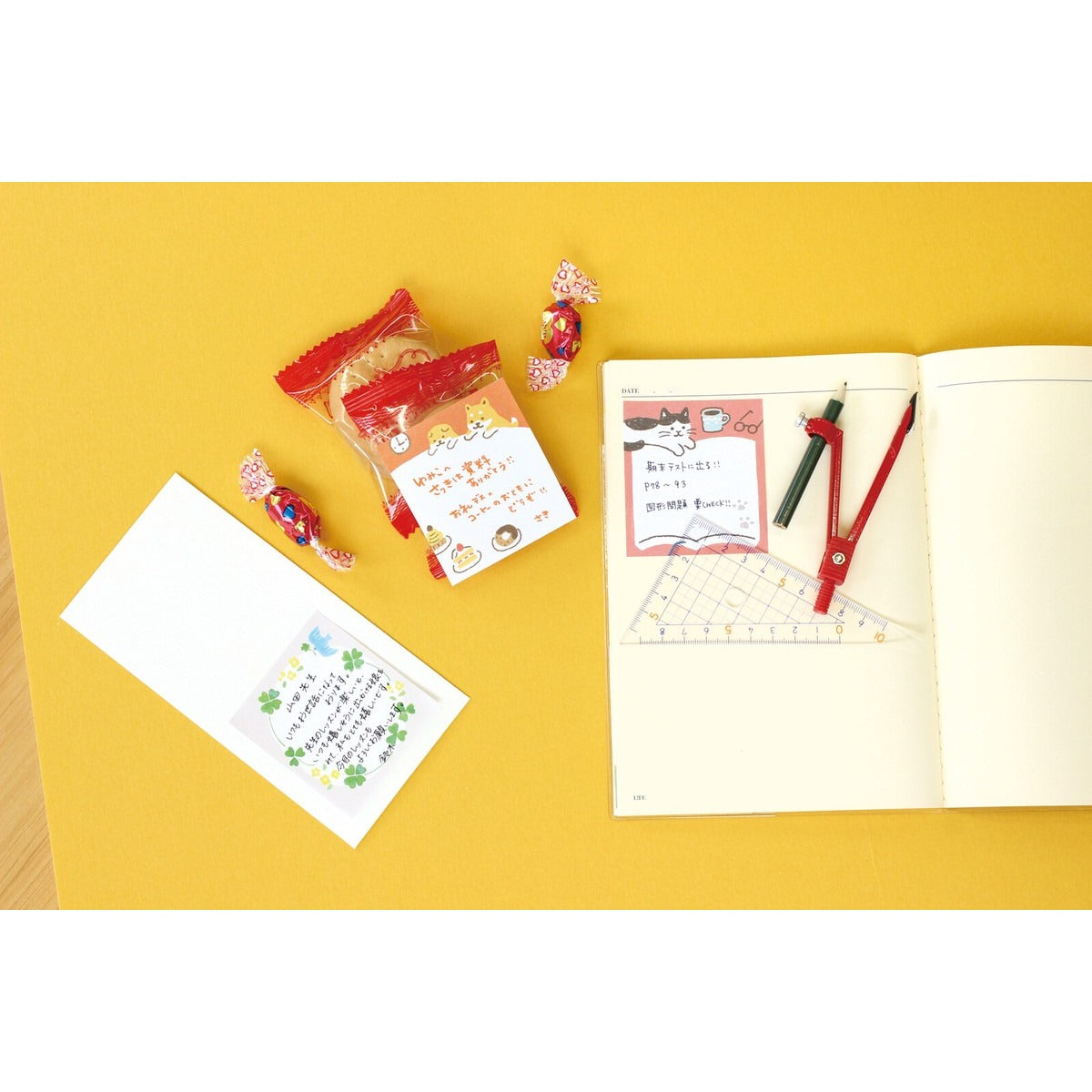 Shiba Inu Sticky Note Pad – Cake