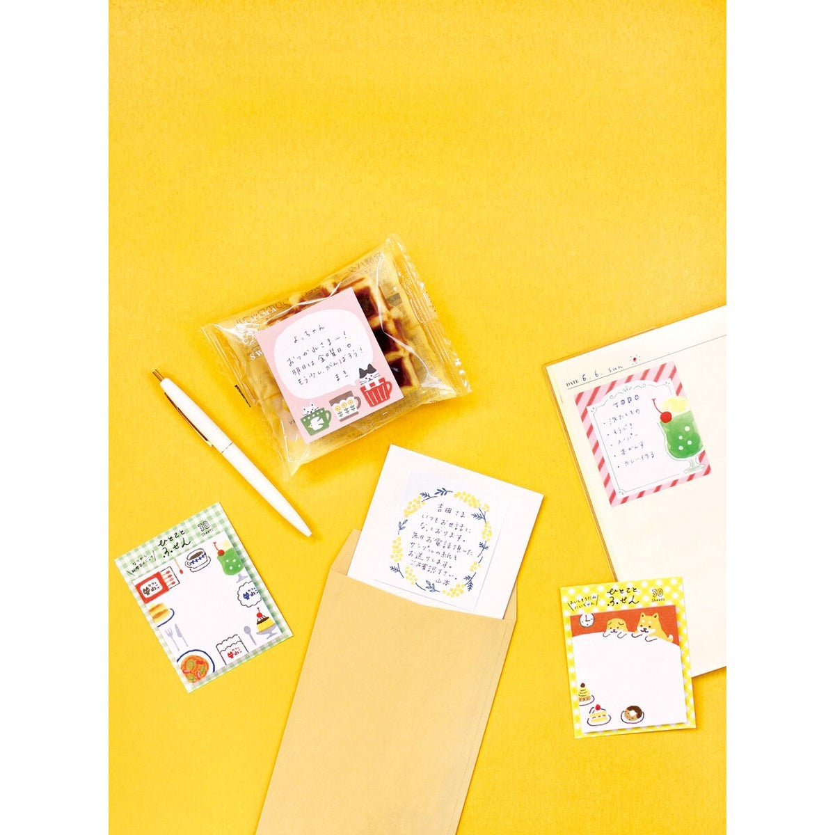 Shiba Inu Sticky Note Pad – Cake
