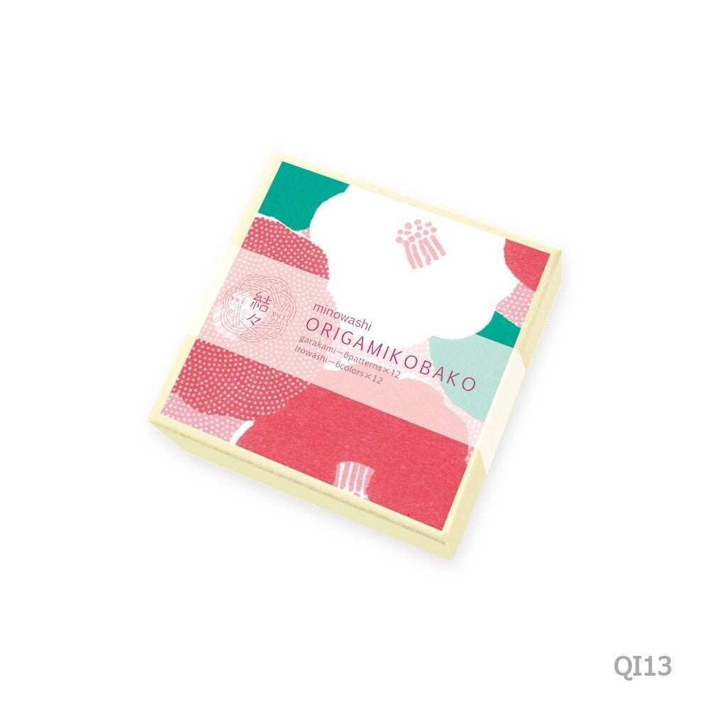 Mino Washi Origami Paper Box — 144 Sheets in a Keepsake Box