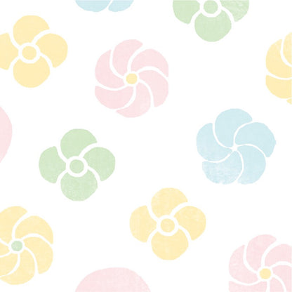 Sweets Colors Mino Washi Origami Pad — 120 Sheets, 6 Designs
