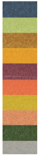 10-Color Mino Washi Origami Paper — 100 Sheets
