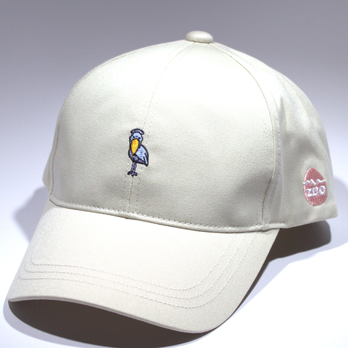 Shoebill Cotton Cap – Ivory