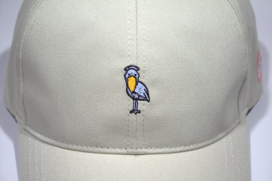 Shoebill Cotton Cap – Ivory
