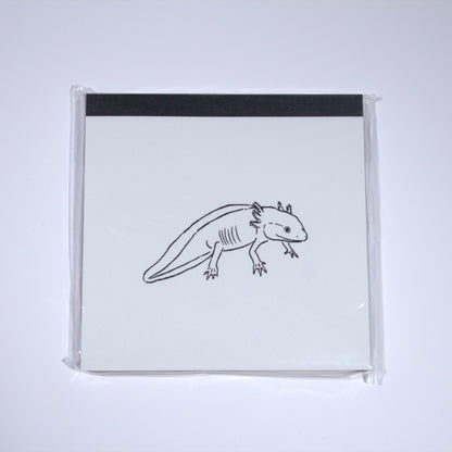 Axolotl Square Memo Pad