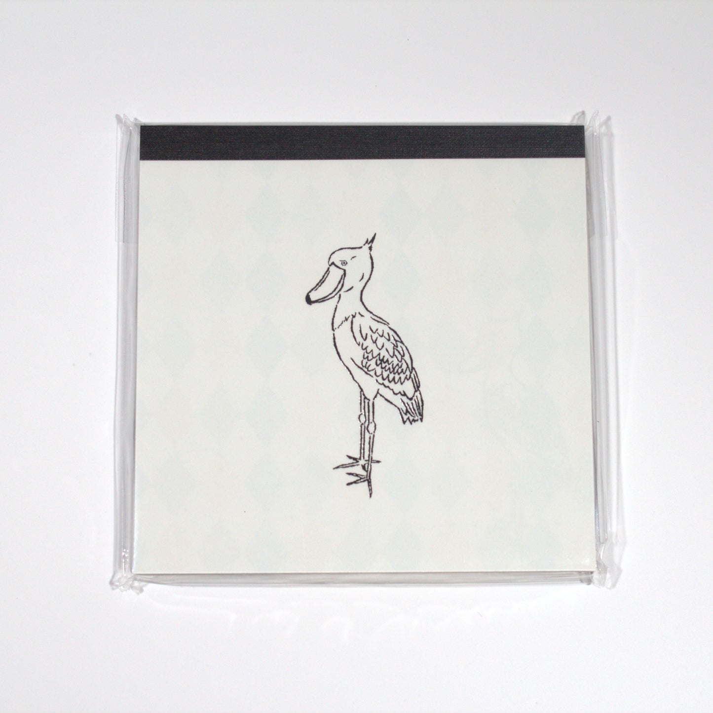 Shoebill Square Memo Pad