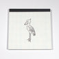 Shoebill Square Memo Pad