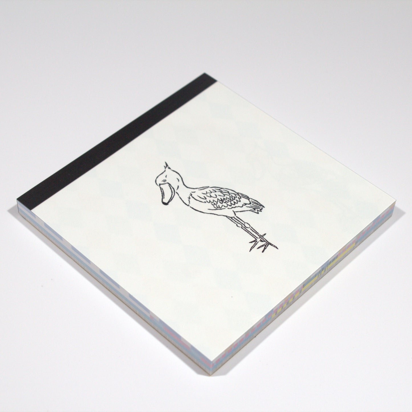 Shoebill Square Memo Pad