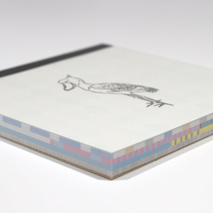 Shoebill Square Memo Pad