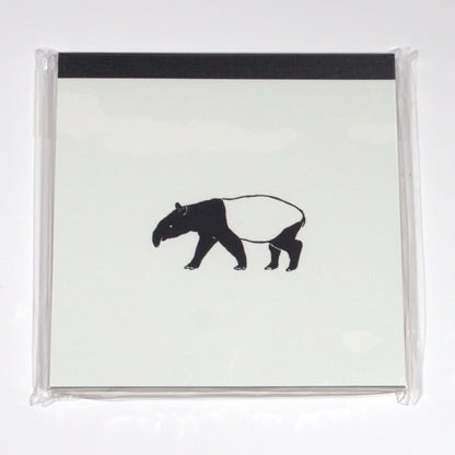 Tapir Square Memo Pad