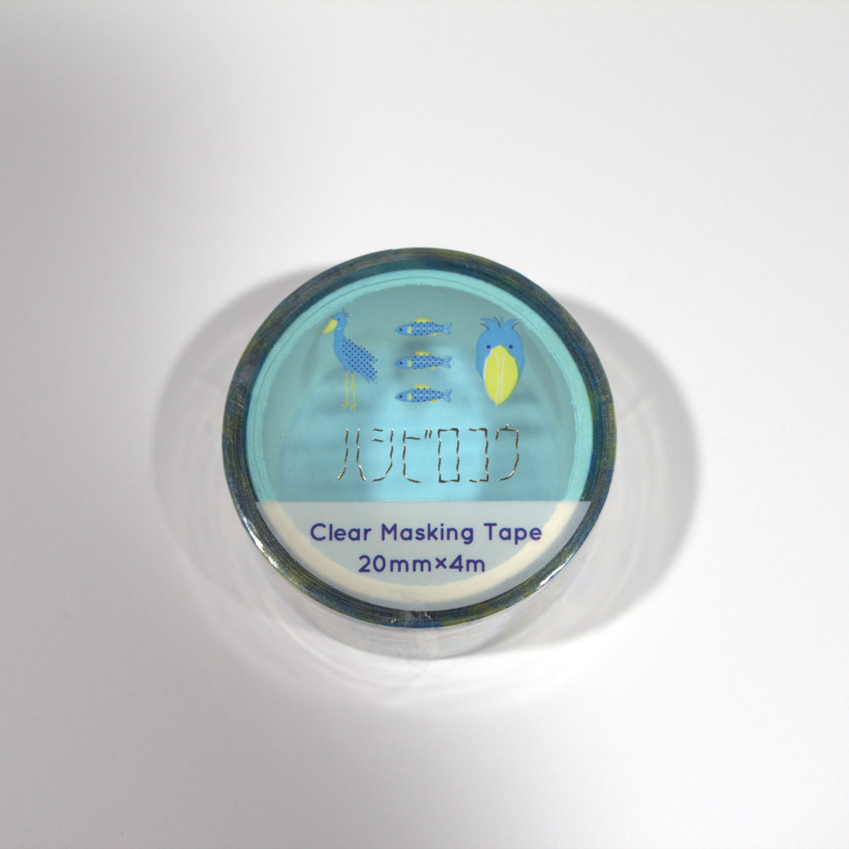 Shoebill Clear Masking Tape
