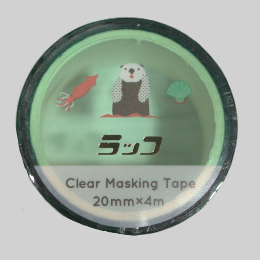 Sea Otter Clear Masking Tape