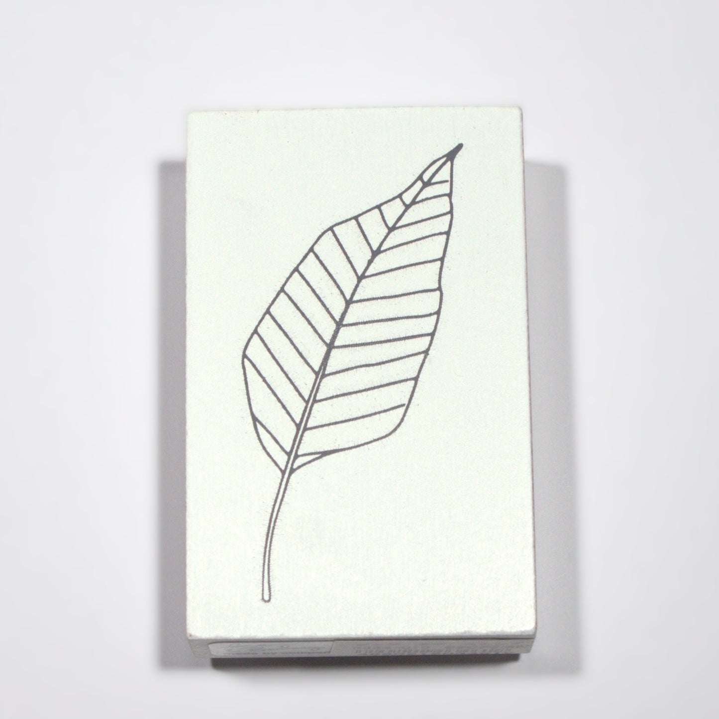 Leaf Rubber Stamp