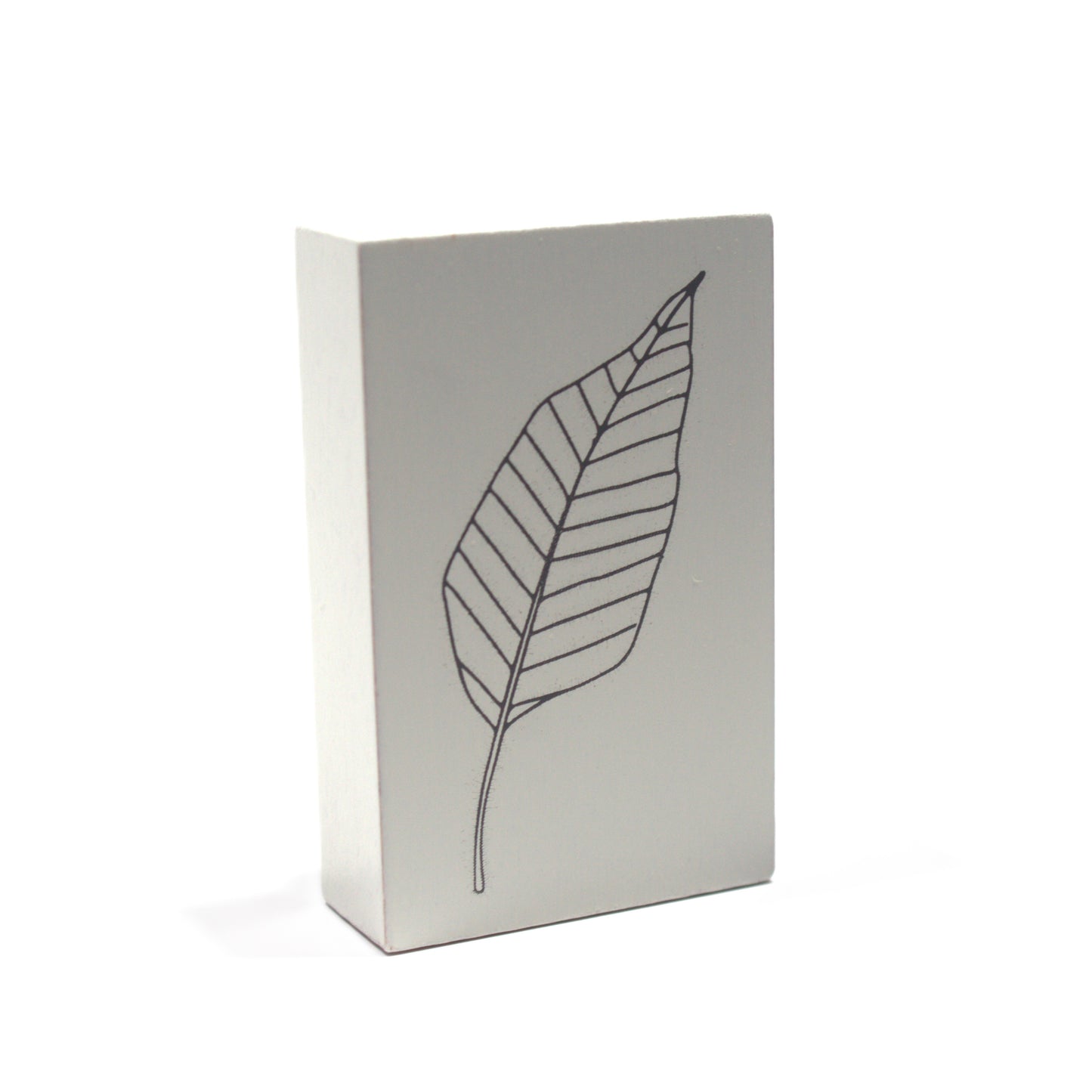 Leaf Rubber Stamp