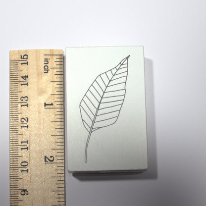 Leaf Rubber Stamp