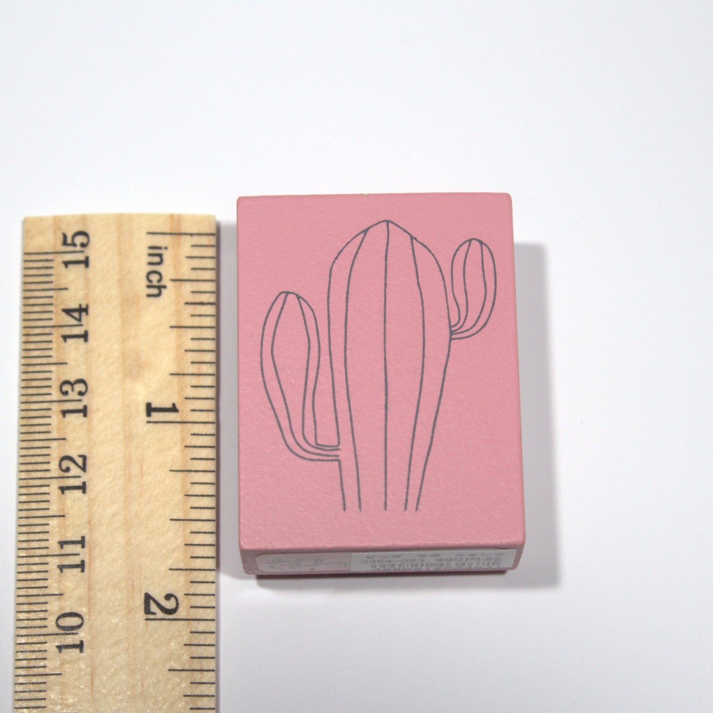 Cactus Rubber Stamp