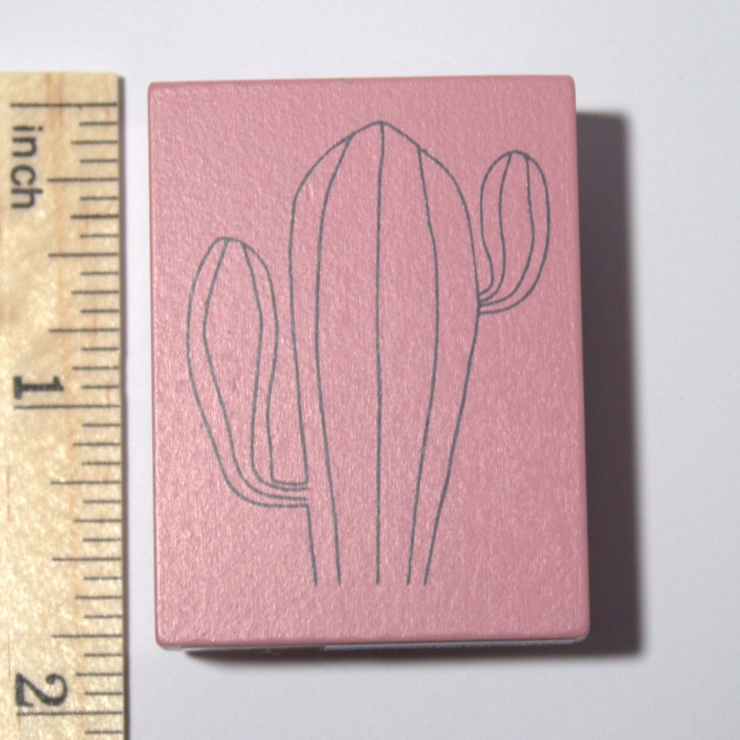 Cactus Rubber Stamp