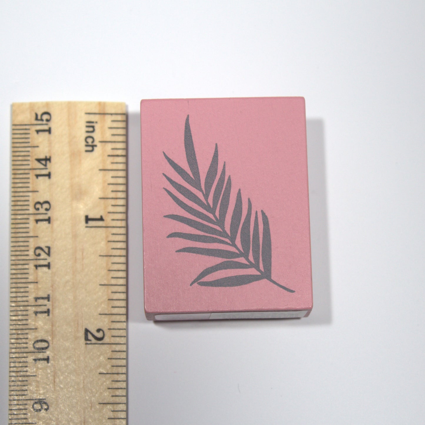 Palm Frond Rubber Stamp