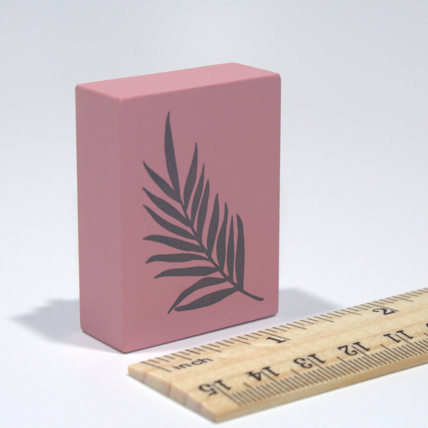 Palm Frond Rubber Stamp