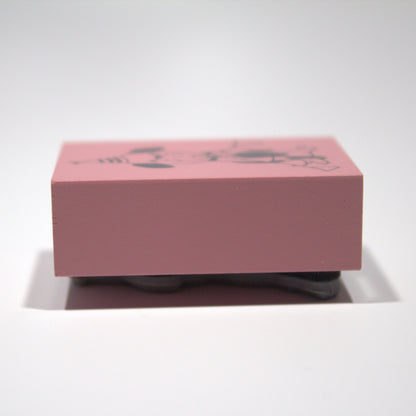 Party Dog Rubber Stamp