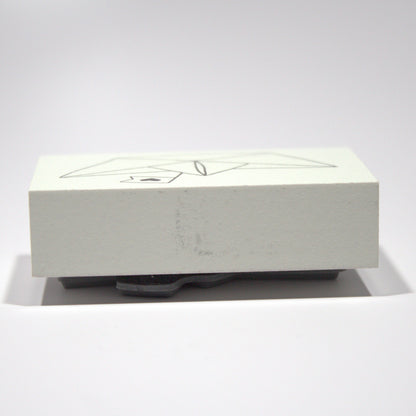 Paper Boat Rubber Stamp