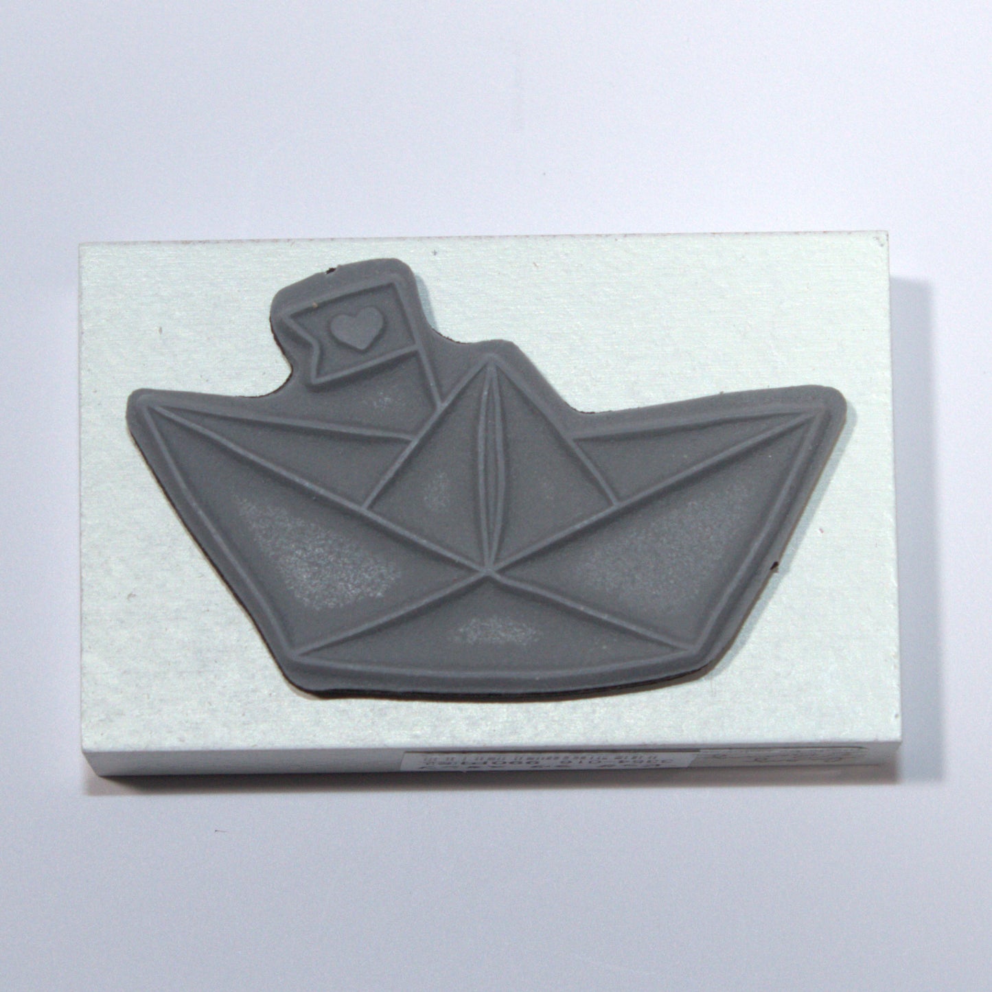 Paper Boat Rubber Stamp