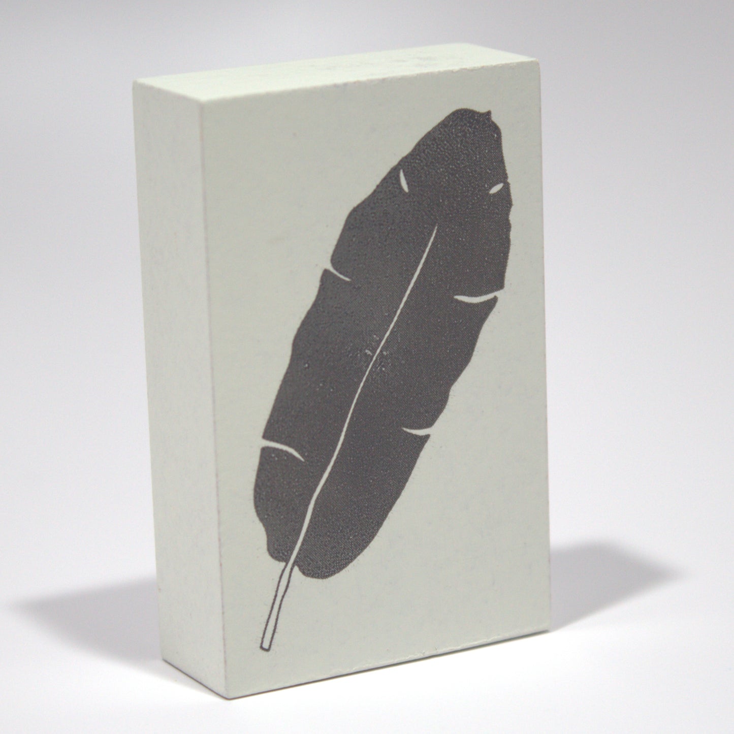 Banana Leaf Rubber Stamp