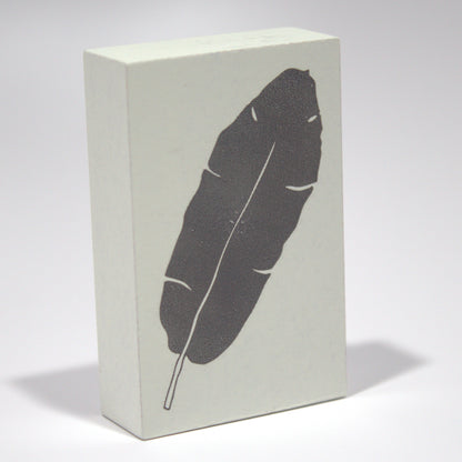 Banana Leaf Rubber Stamp