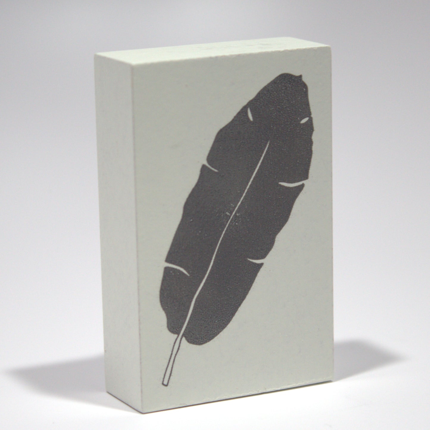 Banana Leaf Rubber Stamp