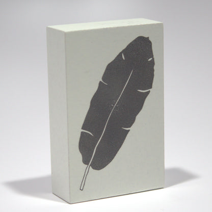 Banana Leaf Rubber Stamp