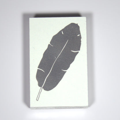 Banana Leaf Rubber Stamp