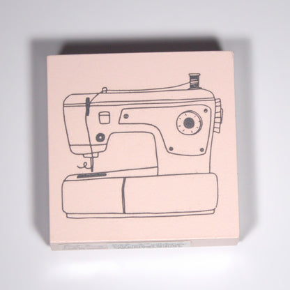 Sewing Machine Rubber Stamp