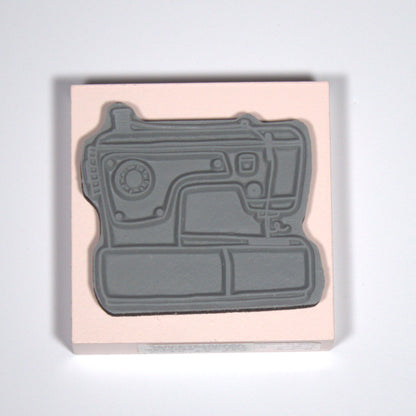 Sewing Machine Rubber Stamp