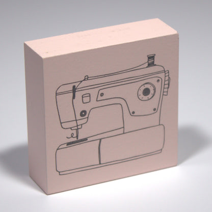 Sewing Machine Rubber Stamp