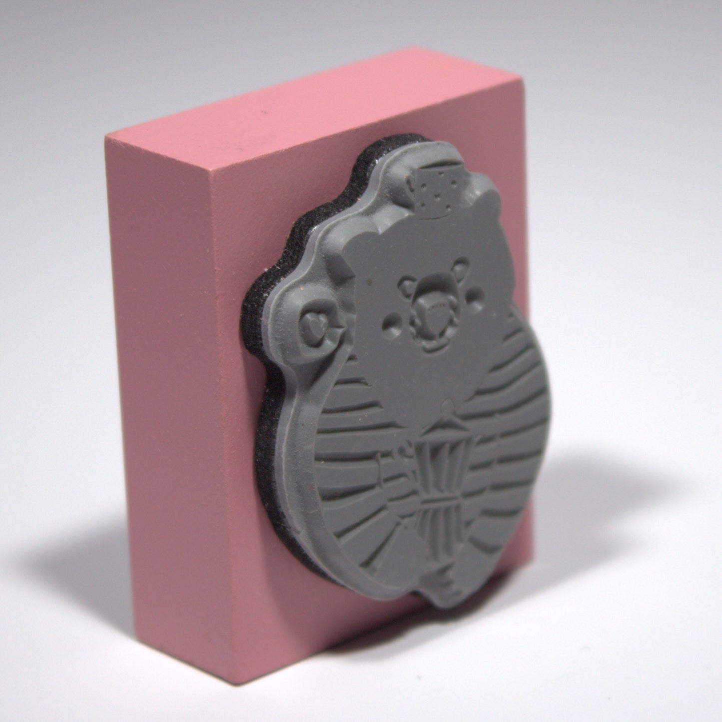 Coffee Bear Rubber Stamp