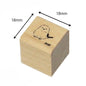 Shima-enaga Snow Fairy Mini Rubber Stamp