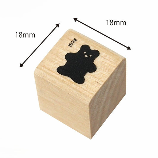 Gummy Bear Mini Rubber Stamp