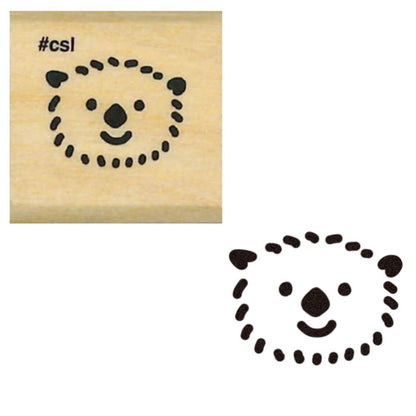 Sea Otter Mini Rubber Stamp