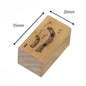 Conger Eels Rubber Stamp