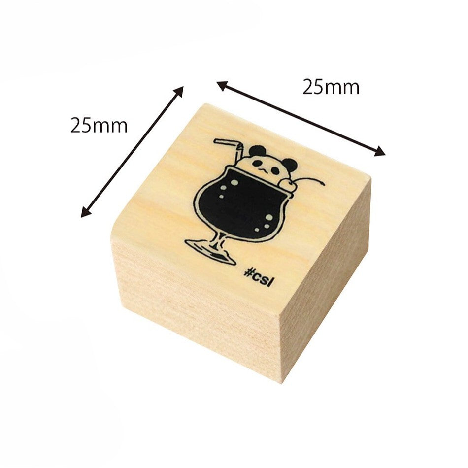 Panda Rubber Stamp Collection | Kodomo no Kao