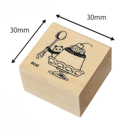 Panda Rubber Stamp Collection | Kodomo no Kao