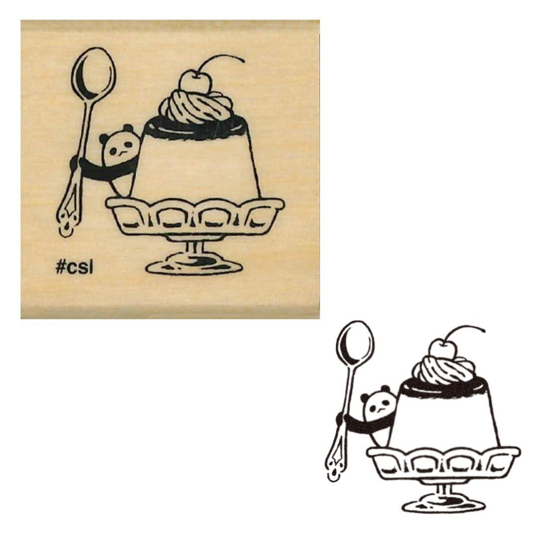 Panda Rubber Stamp Collection | Kodomo no Kao