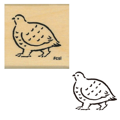 Kodomo no Kao Grouse Rubber Stamps