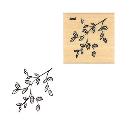 Foliage Rubber Stamp