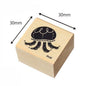 Jellyfish Rubber Stamp