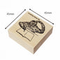Journaling Sloth Rubber Stamp